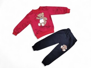 3258 червоний батнік-штани, 4 (9-24), <strong>8</strong>, демісезон