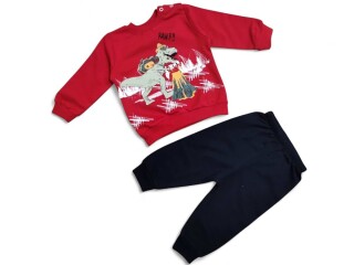 2657 червоний батнік-штани, 4 (9-24), <strong>5.9</strong>, демісезон