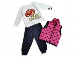 7030 малиновий жилетка-реглан-штани, 3 (9-18), <strong>7.5</strong>, демісезон