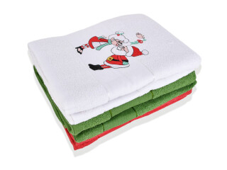 6954-60 (11986) набір лазня+обличчя 70x140см, 50x100см mix, 3, <strong>235</strong>, демісезон