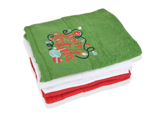 6955-60 (11985) набір лазня+обличчя 70x140см, 50x100см mix, 3, <strong>235</strong>, демісезон