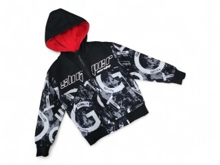 21007 чорна з сірим, 4 (8-11), <strong>11</strong>, демісезон