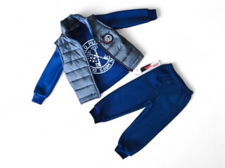 894 т.синый жилетка-реглан-штани, 3 (2-4), <strong>17</strong>, зима