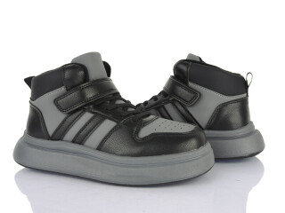 T6539  black-grey, 6 (33-38), <strong>690</strong>, демісезон