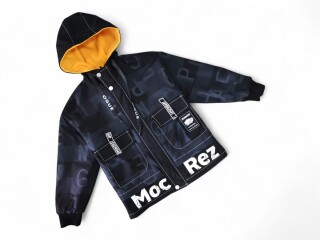 A8816 чорна з жовтим, 4 (11-14), <strong>12</strong>, демісезон