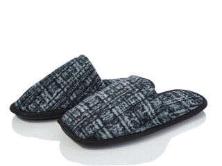 Капці чол. смужка чорні, 7 (41-45), <strong>155</strong>, демісезон