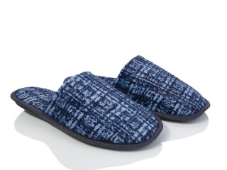 Капці чол. смужка сині, 7 (41-45), <strong>155</strong>, демісезон