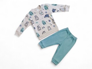 35601 бірюзовий реглан-штани, 4 (6-24), <strong>6</strong>, демісезон