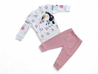 35652 т.пудровий реглан-штани, 4 (6-24), <strong>6</strong>, демісезон