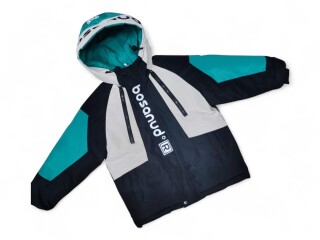 K25 чорний з бірюзовим єврозима, 4 (10-14), <strong>17</strong>, зима