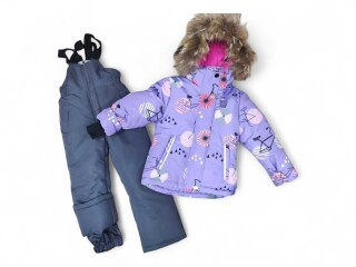 2302 бузковий напівкомбінезон-куртка, 4 (2-6), <strong>34.5</strong>, зима