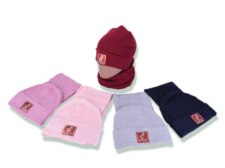 Y938-1 (шапка+баф) mix, 5 (48-52), <strong>75</strong>, зима