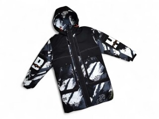 2555 чорна з сірим, 2 (L-XL), <strong>26.5</strong>, зима