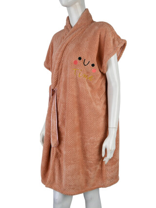 Халат 6837 (10463) d.pink, 2 (One size), <strong>220</strong>, демісезон