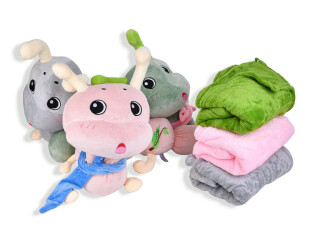 CH7227 (12117) гусениця іграшка (70х30)-плед 120x160 mix, 3 (One size), <strong>295</strong>