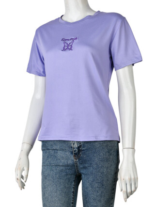 4349-Butterfly-1 violet, 8 (M-2XL), <strong>100</strong>, літо