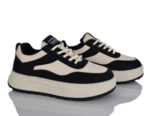 No brand Q5616 white-black, 8 (37-40), <strong>599</strong>, демісезон