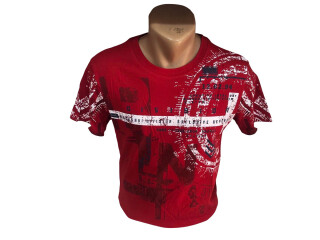 6007 червоний, 4 (M-2XL), <strong>6</strong>, літо