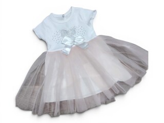 9614 сукня для малюків пудровий, 3 (9-18), <strong>4.4</strong>, літо