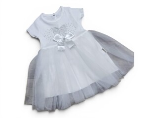 9614 сукня для малюків білий, 3 (9-18), <strong>4.4</strong>, літо